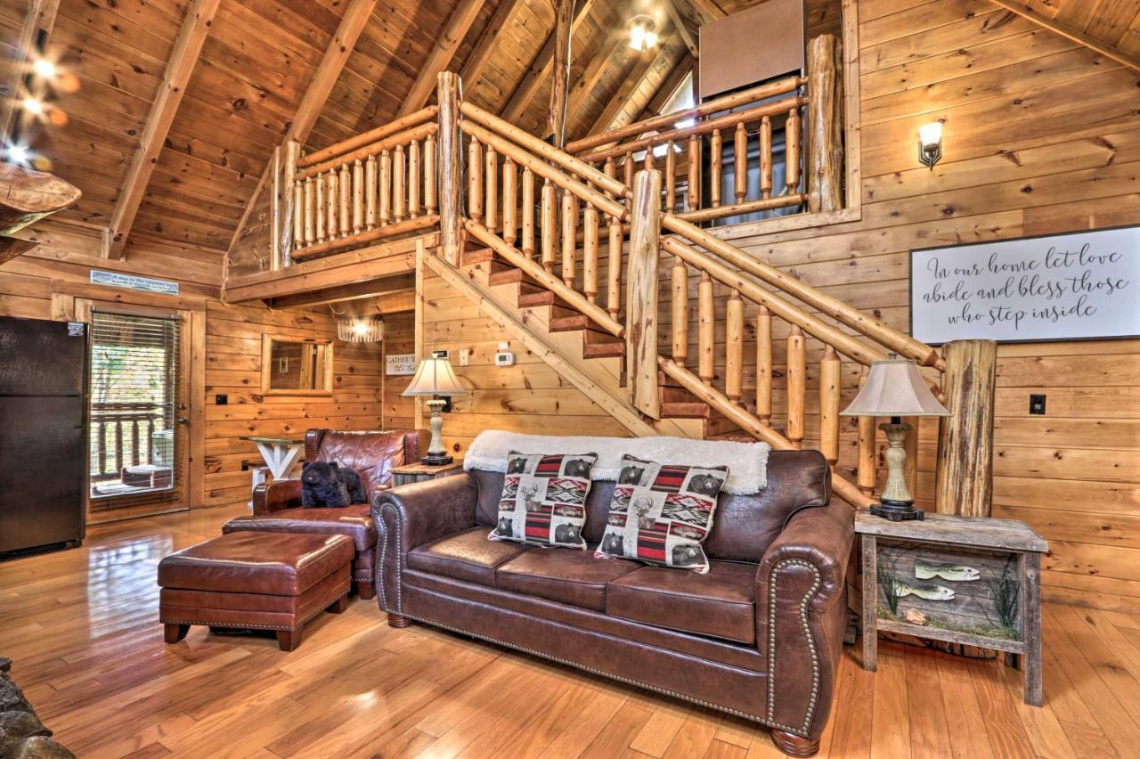 Cozy Log Cabin 7 Mi to Gatlinburg&Pigeon Forge! Sevierville Exterior foto