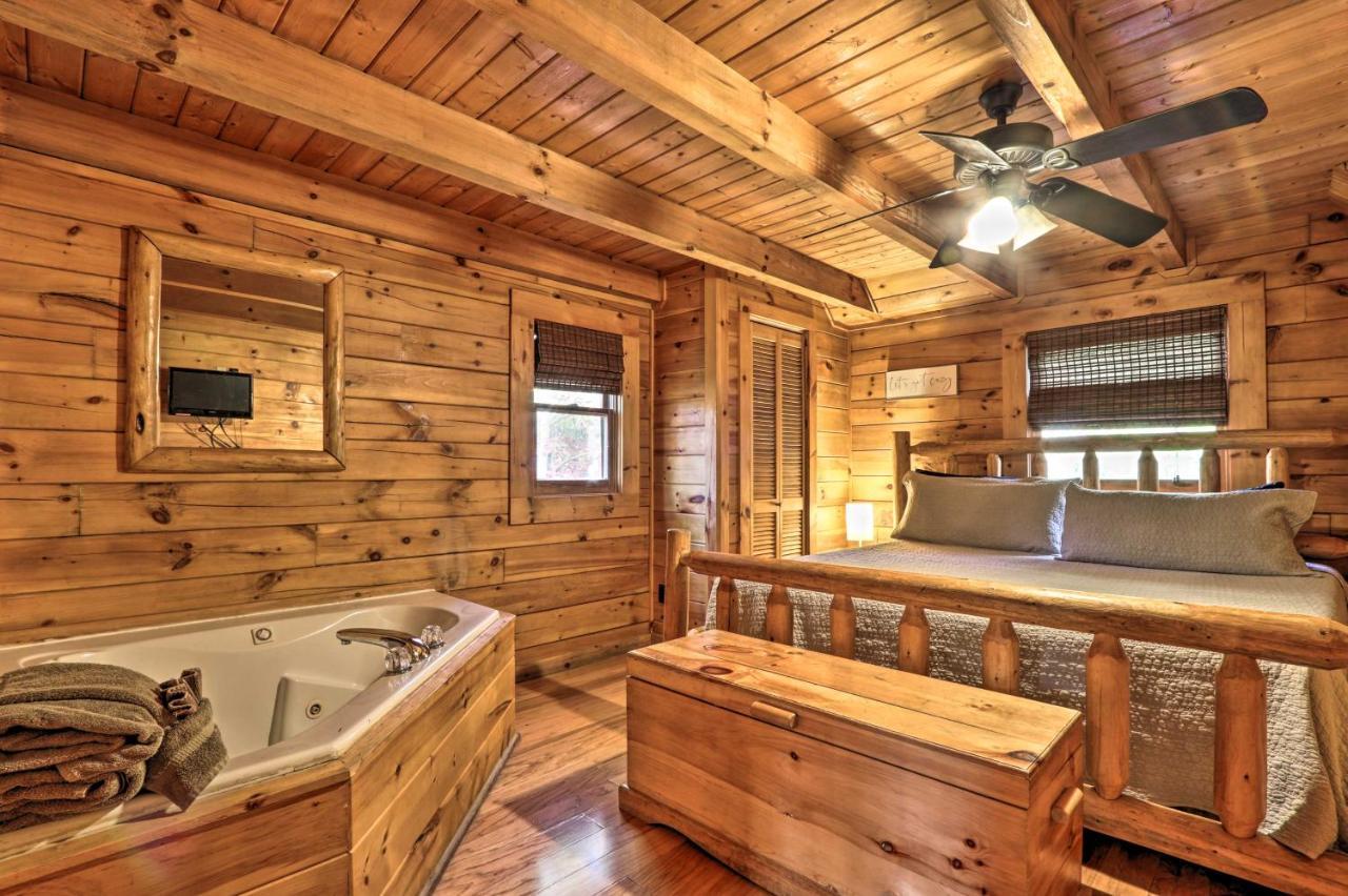 Cozy Log Cabin 7 Mi to Gatlinburg&Pigeon Forge! Sevierville Exterior foto